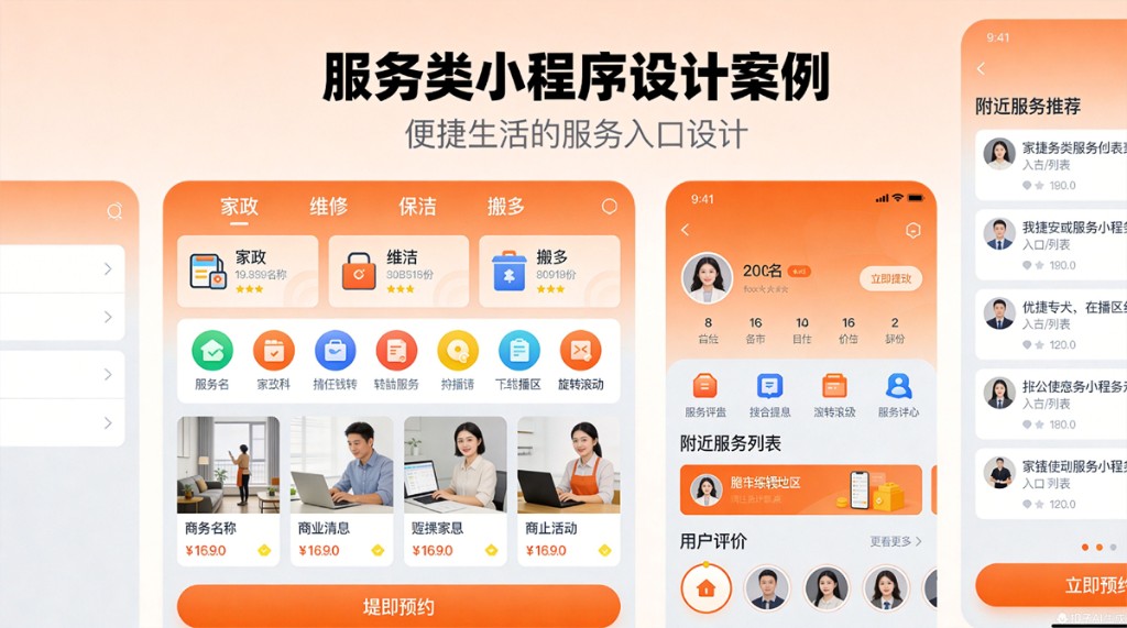 生鲜电商商城小程序前端界面与购物车交互模拟图(脱敏)